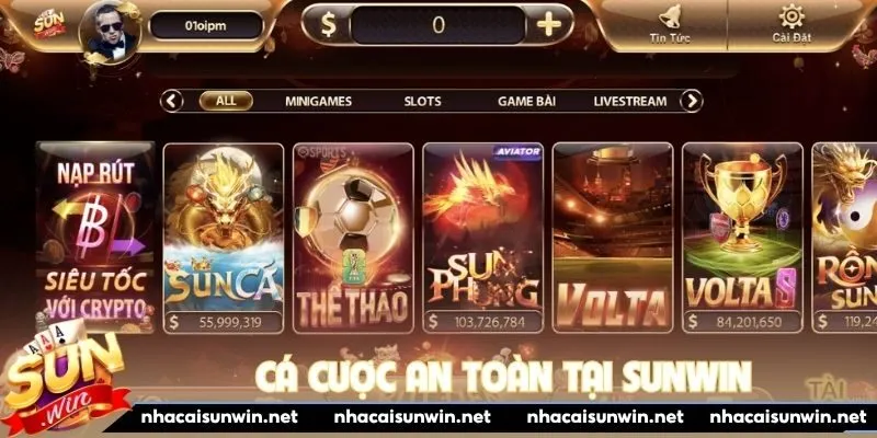 Cá cược an toàn tại Sunwin