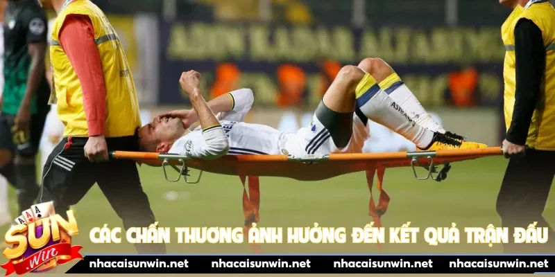 Các chấn thương ảnh hưởng đến kết quả trận đấu