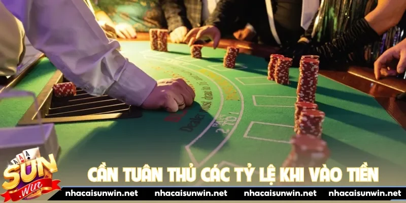 Cần tuân thủ các tỷ lệ khi vào tiền
