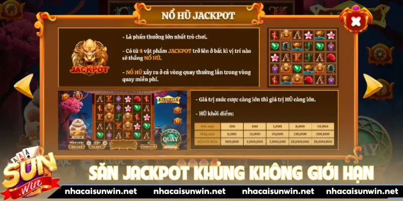 Chinh phục jackpot không giới hạn mỗi ngày