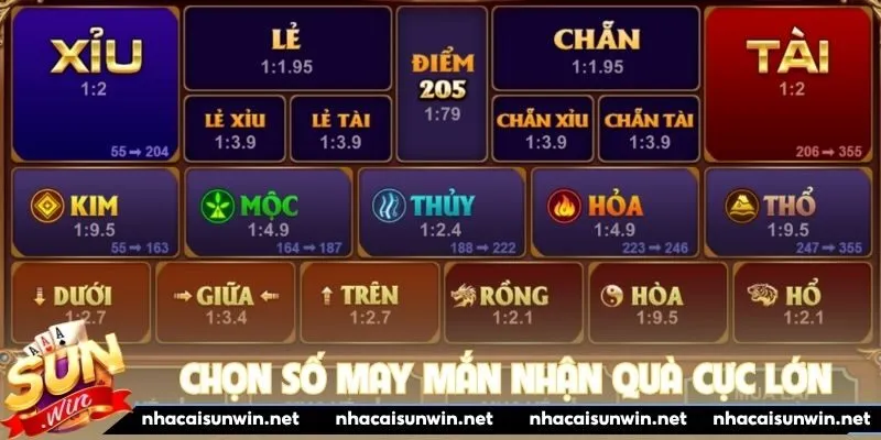 Chọn số may mắn nhận quà cực lớn