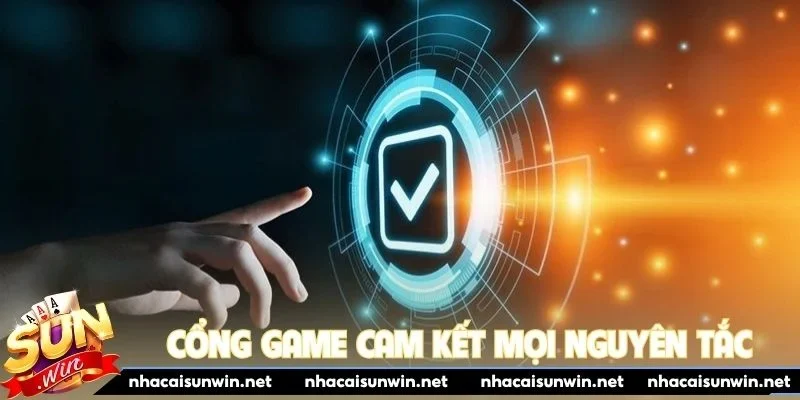 Cổng game cam kết mọi nguyên tắc có trong điều khoản