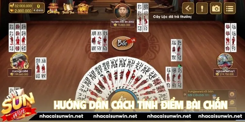 Hướng dẫn cách tính điểm bài chắn