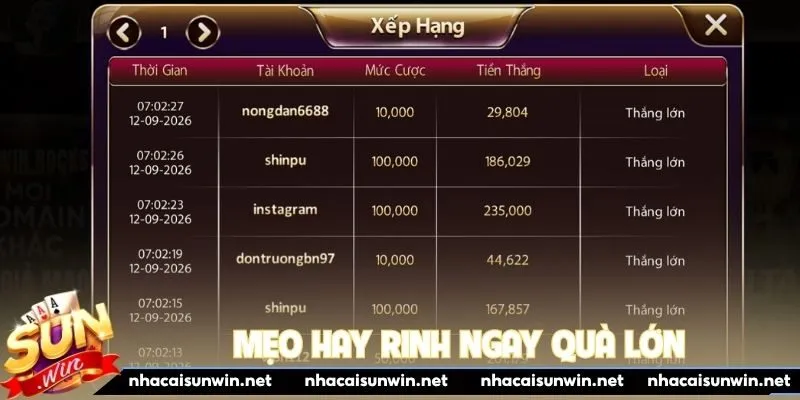 Mẹo hay rinh ngay quà lớn