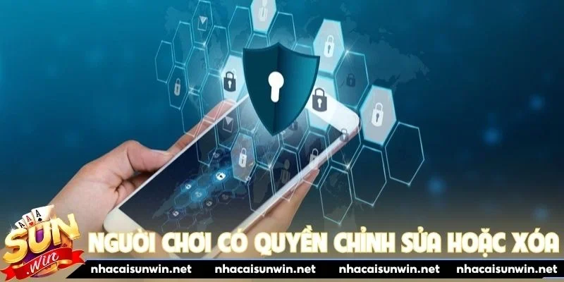 Người chơi có quyền chỉnh sửa hoặc xóa dữ liệu