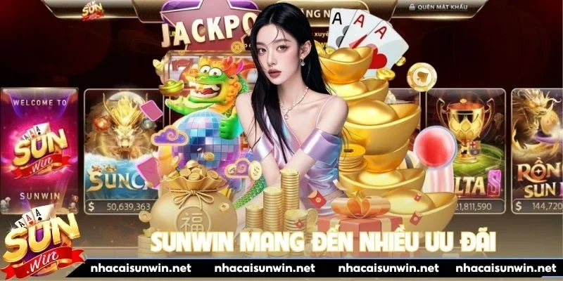 Sunwin mang đến nhiều ưu đãi cho người chơi