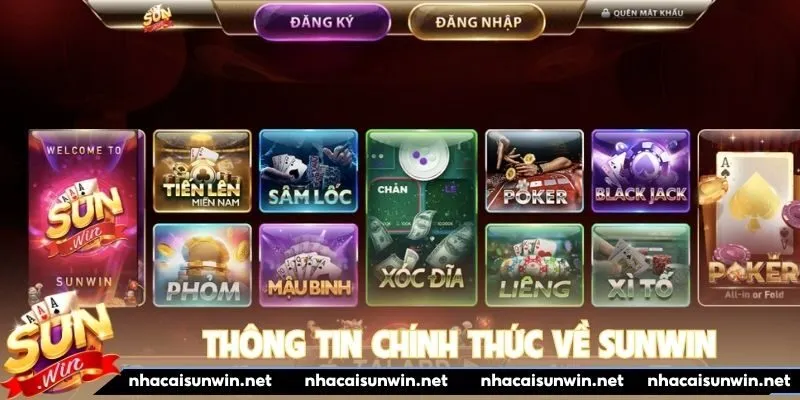 Thông tin chính thức về Sunwin