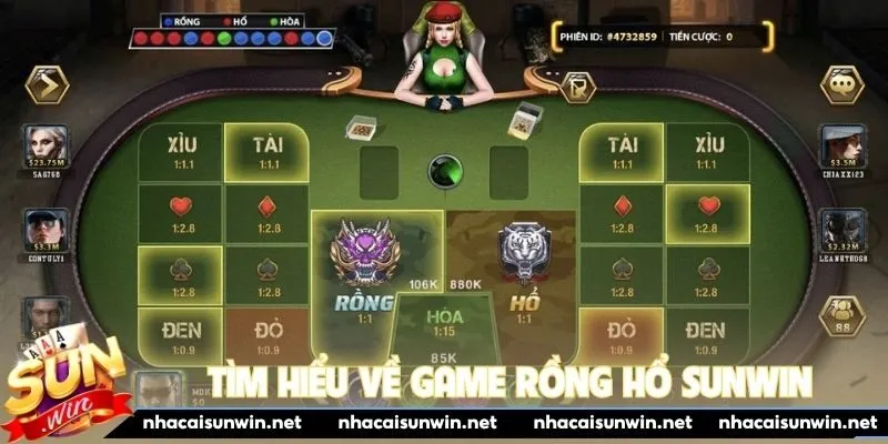 Tìm hiểu về game rồng hổ Sunwin