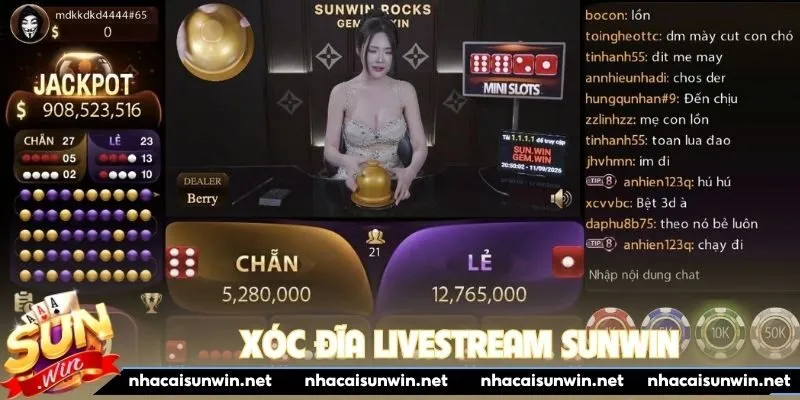 Xóc đĩa livestream Sunwin